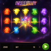 CampoBet - Starburst Slot Game - NetEnt